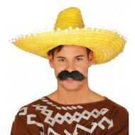 Sombrero kapelusz  Meksyk strój żółte sombrero - 13646_sombrero_zolte_duze_kraszek.jpg