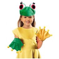 Czapka żaba żabka zestaw rękawiczki - 3.jpg