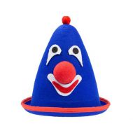 Klaun kapelusz niebieski klauna strój klown kapelusz filcowy - kapelusz_filcowy_niebieski_klaun_kank-yh_godan.jpg