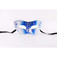 Maska karnawałowa biało niebieska - maska_b-n.jpg