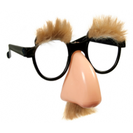 Okulary profesor brązowe nos wąsy brwi dziadek - untitled.png