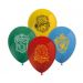 Balony Harry Potter Hogwarts Houses 8 szt.