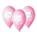 Balony urodzinowe roczek różowe 5 szt.