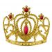 Diadem złoty z rubinami